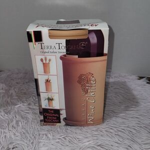 Terra Cotta Wine Cooler Vino Fresco Italy Italian Chiller Gourmet